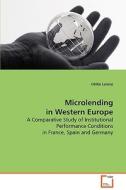 Microlending in Western Europe di Ulrike Lorenz edito da VDM Verlag Dr. Müller e.K.