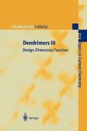 Dendrimers III edito da Springer Berlin Heidelberg