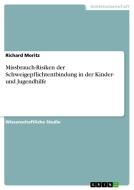 Missbrauch-risiken Der Schweigepflichtentbindung In Der Kinder- Und Jugendhilfe di Richard Moritz edito da Grin Verlag Gmbh