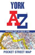 York A-Z Pocket Street Map di A-Z maps edito da HarperCollins Publishers