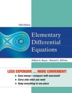Elementary Differential Equations di William E. Boyce edito da Wiley