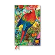 Tropical Garden (Nature Montages) Mini 12-month Day-at-a-time Hardback Dayplanner 2025 (Elastic Band Closure) di Paperblanks edito da Little, Brown Book Group