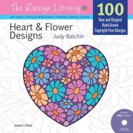 Design Library: Heart & Flower Designs (DL02) di Judy Balchin edito da Search Press Ltd