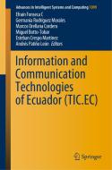 Information and Communication Technologies of Ecuador (TIC.EC) edito da Springer International Publishing