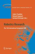 Robotics Research edito da Springer Berlin Heidelberg