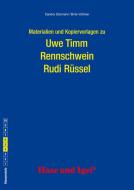 Rennschwein Rudi Rüssel. Begleitmaterial di Sandra Sitzmann, Birte Voltmer edito da Hase und Igel Verlag GmbH