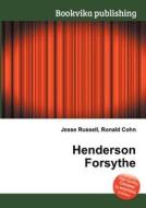Henderson Forsythe edito da Book On Demand Ltd.