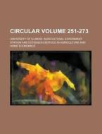 Circular Volume 251-273 di University of Economics edito da Rarebooksclub.com