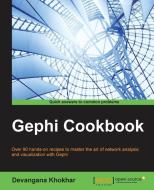 Gephi Cookbook di Devangana Khokhar edito da Packt Publishing