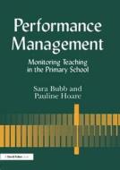 Performance Management di Sara Bubb, Pauline Hoare edito da Taylor & Francis Ltd
