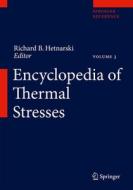 Encyclopedia of Thermal Stresses edito da SPRINGER NATURE