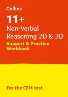 11+ Non-Verbal Reasoning 2D And 3D Support And Practice Workbook di Collins 11+, Teachitright edito da HarperCollins Publishers