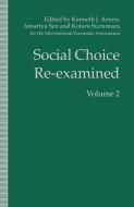 Social Choice Re-Examined di Kotaro Suzumura edito da Palgrave Macmillan UK