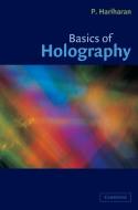Basics of Holography di Parameswaran Hariharan, P. Hariharan edito da Cambridge University Press