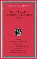 The Major Declamations, Volume II di Quintilian edito da Harvard University Press