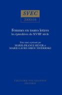 Femmes En Toutes Lettres di Marie-France Silver edito da Liverpool University Press