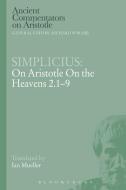 Simplicius: On Aristotle On the Heavens 2.1-9 di Simplicius edito da Bloomsbury Publishing PLC