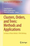Clusters, Orders, and Trees: Methods and Applications edito da Springer New York
