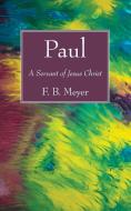 Paul di F. B. Meyer edito da Wipf and Stock