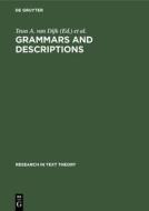 Grammars and Descriptions edito da De Gruyter