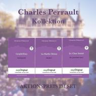 Charles Perrault Kollektion (Bücher + 3 Audio-CDs) - Lesemethode von Ilya Frank di Charles Perrault edito da EasyOriginal Verlag e.U.