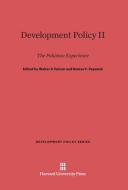 Development Policy II edito da Harvard University Press