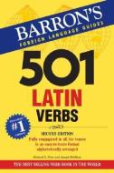 501 Latin Verbs di Richard E Prior edito da Barron's Educational Series Inc.,U.S.