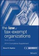 The Law Of Tax-exempt Organizations, 2014 Cumulative Supplement di Bruce R. Hopkins edito da John Wiley & Sons Inc