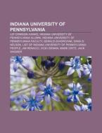 Indiana University Of Pennsylvania: Coal di Books Llc edito da Books LLC, Wiki Series