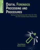 Digital Forensics Processing and Procedures di David Lilburn Watson, Andrew Jones edito da Syngress Media,U.S.
