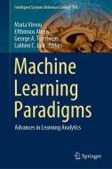 Machine Learning Paradigms edito da Springer-Verlag GmbH