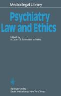 Psychiatry - Law and Ethics edito da Springer Berlin Heidelberg