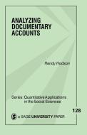 Analyzing Documentary Accounts di Randy Dale Hodson edito da SAGE Publications, Inc