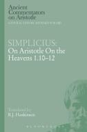 Simplicius: On Aristotle on the Heavens 1.10-12 di Simplicius edito da BLOOMSBURY 3PL