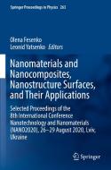 Nanomaterials and Nanocomposites, Nanostructure Surfaces, and Their Applications edito da Springer International Publishing
