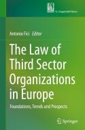 The Law of Third Sector Organizations in Europe edito da Springer Nature Switzerland