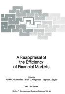 A Reappraisal of the Efficiency of Financial Markets edito da Springer Berlin Heidelberg