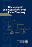 Bibliographie zum Gesamtwerk von Peter Eisenberg edito da Universitätsverlag Winter