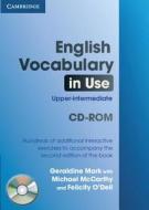 English Vocabulary In Use Upper-intermediate Cd-rom di Geraldine Mark edito da Cambridge University Press