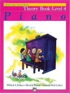 Alfred's Basic Piano Course Theory, Bk 4 di Willard Palmer, Morton Manus, Amanda Lethco edito da ALFRED PUBN