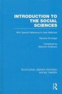 Introduction To The Social Sciences di Maurice Duverger edito da Taylor & Francis Ltd