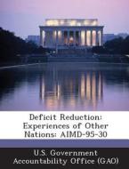 Deficit Reduction edito da Bibliogov