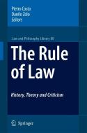 The Rule of Law edito da Springer-Verlag GmbH