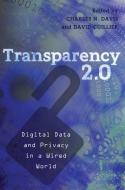 Transparency 2.0 edito da Lang, Peter
