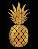 2017, 2018, 2019 Weekly Planner Calendar - 70 Week - Pineapple: Gold Pineapple, Black Bg di Cal Riley edito da Createspace Independent Publishing Platform