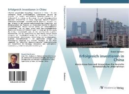 Erfolgreich investieren in China di Ronald Qualmann edito da AV Akademikerverlag