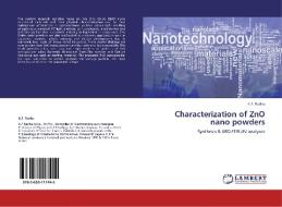 Characterization of ZnO nano powders di K. P. Radha edito da LAP Lambert Academic Publishing
