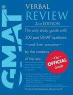 Gmat Verbal Review di Graduate Management Admission Council edito da John Wiley And Sons Ltd