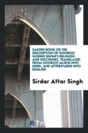 Sakhee Book di Sirdar Attar Singh edito da LIGHTNING SOURCE INC