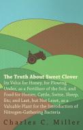The Truth About Sweet Clover - Its Value For Honey, For Plowing Under, As A Fertilizer Of The Soil, And Food For Horses, di Charles C. Miller edito da Gilman Press